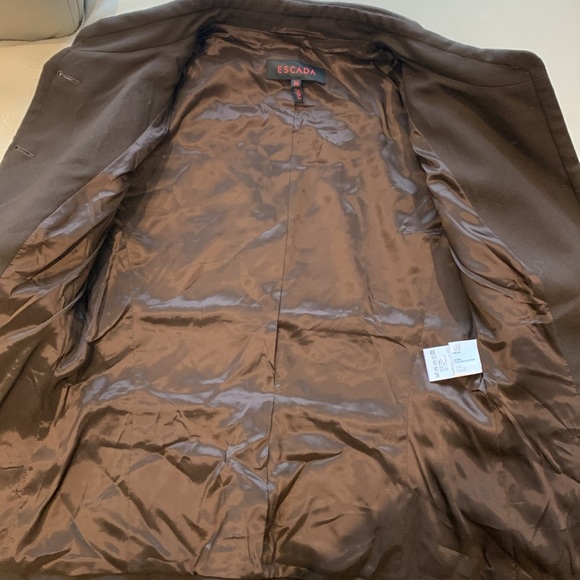 ESCADA brown blazer size 4 - Picture 13 of 13